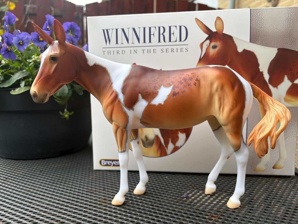 Breyer premier club Winnifred, Verzamelen, Ophalen of Verzenden, Zo goed als nieuw, Paard, Beeldje of Figuurtje