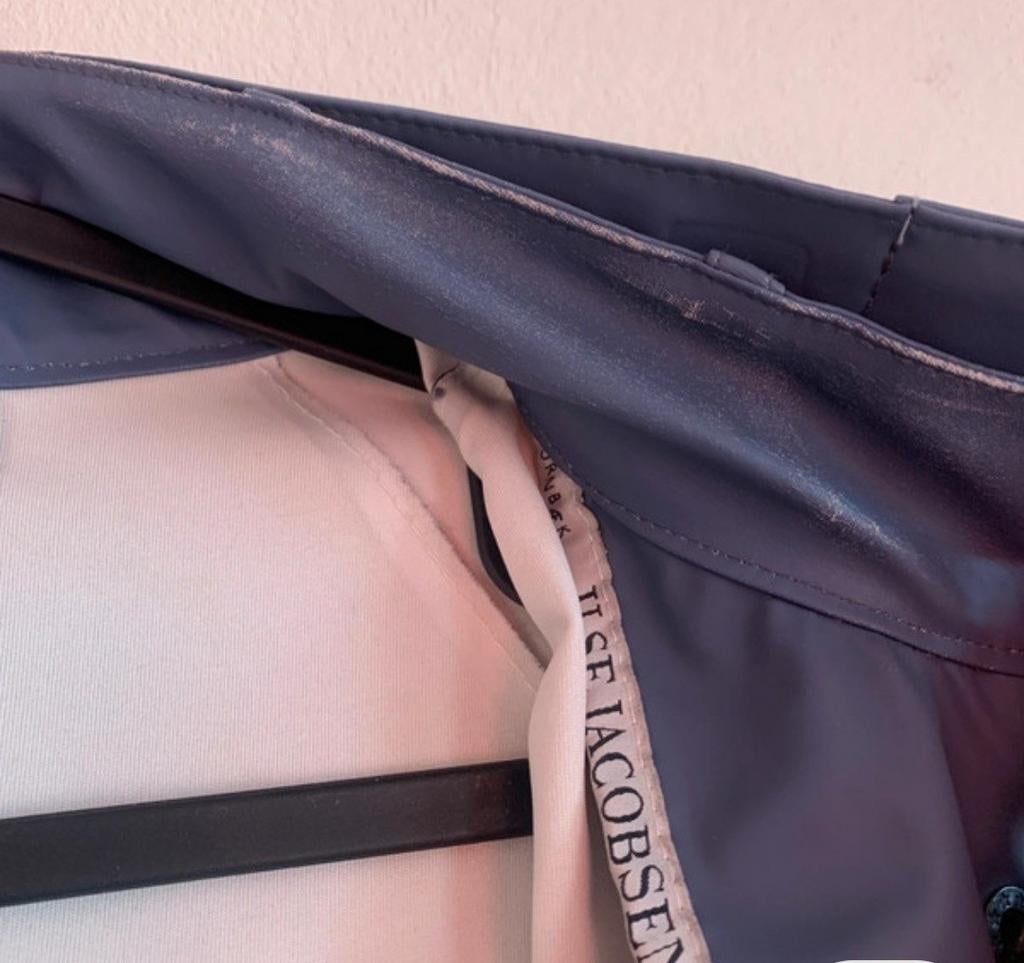 Ilse Jacobsen regenjas maat 40, Ophalen of Verzenden, Gedragen, Maat 38/40 (M), Blauw