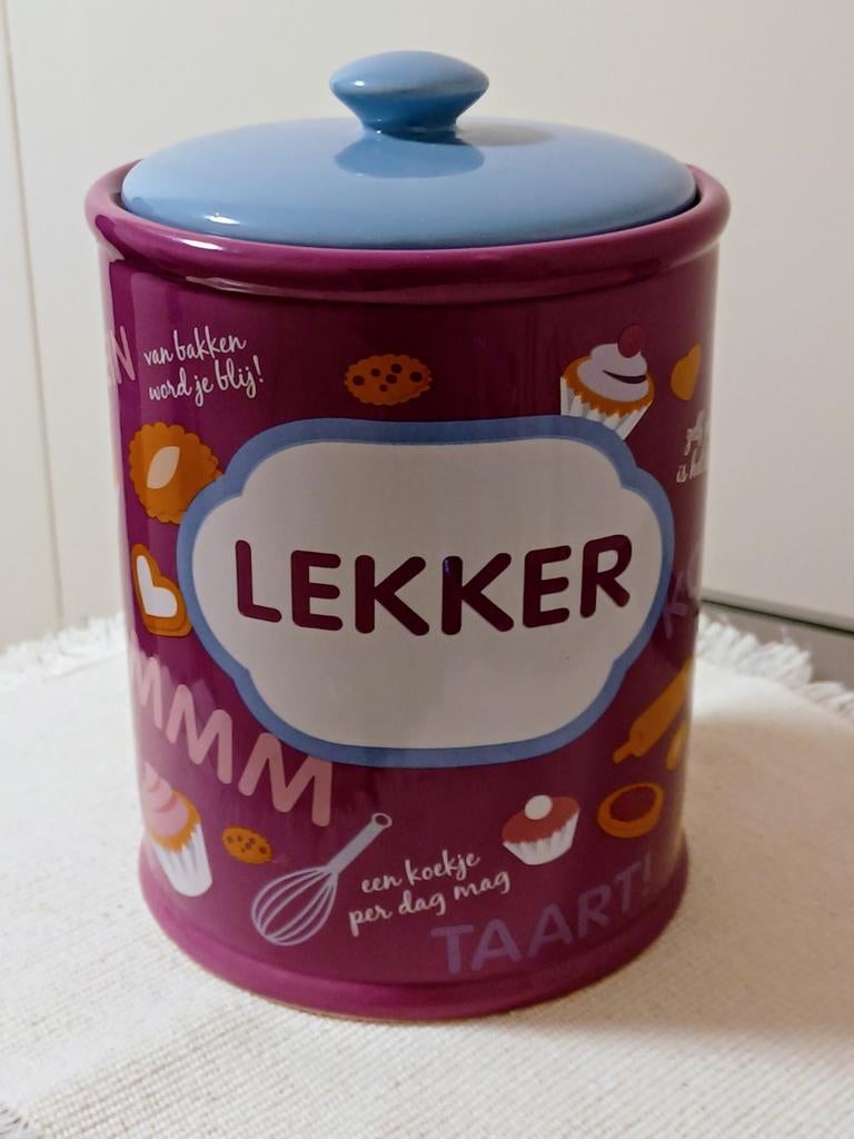 Aardewerk voorraadpot Nieuw ️✴️, Ophalen of Verzenden, Zo goed als nieuw