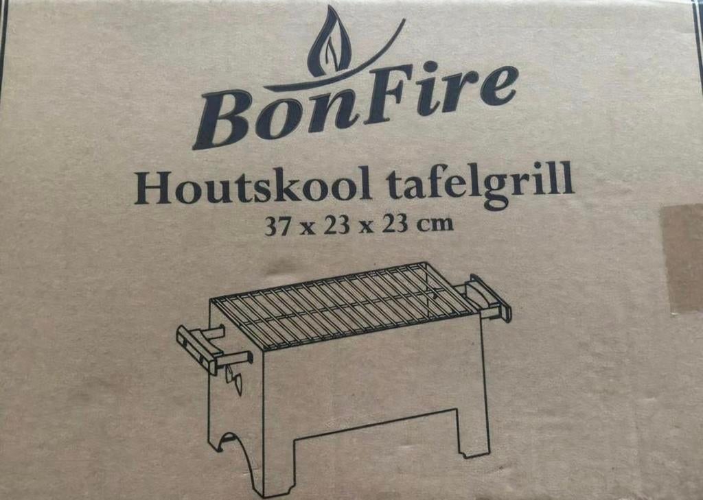 Nieuwe BonFire Houtskool Tafelgrill, Ophalen, Nieuw, BonFire