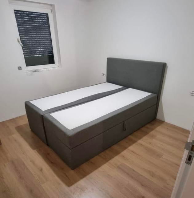 Bed met opbergruimte 140x200, Ophalen, Gebruikt, Tweepersoons, 140 cm