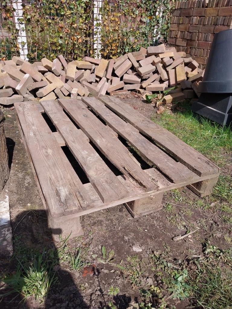 Gratis euro pallet, Doe-het-zelf en Verbouw, Hout en Planken, Ophalen, Vuren, Minder dan 200 cm, Pallet