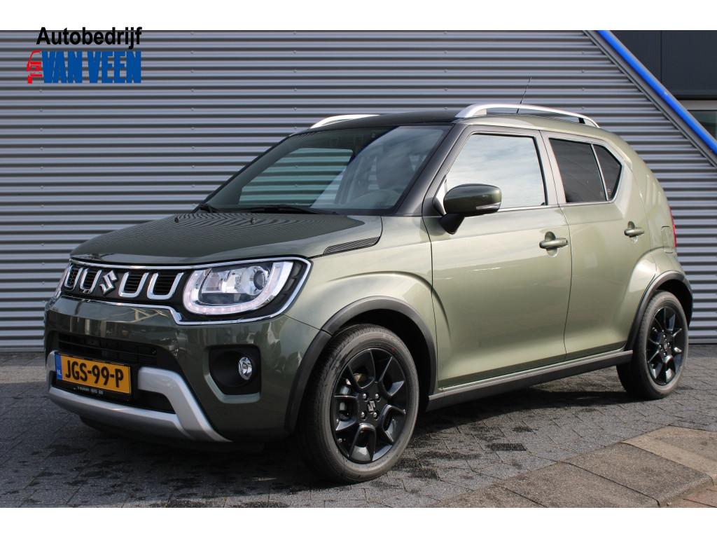 Suzuki Ignis 1.2 Smart Hybrid Style | Allgrip | 4x4 | Cruise, 83 pk, Stof, Gebruikt, Zwart