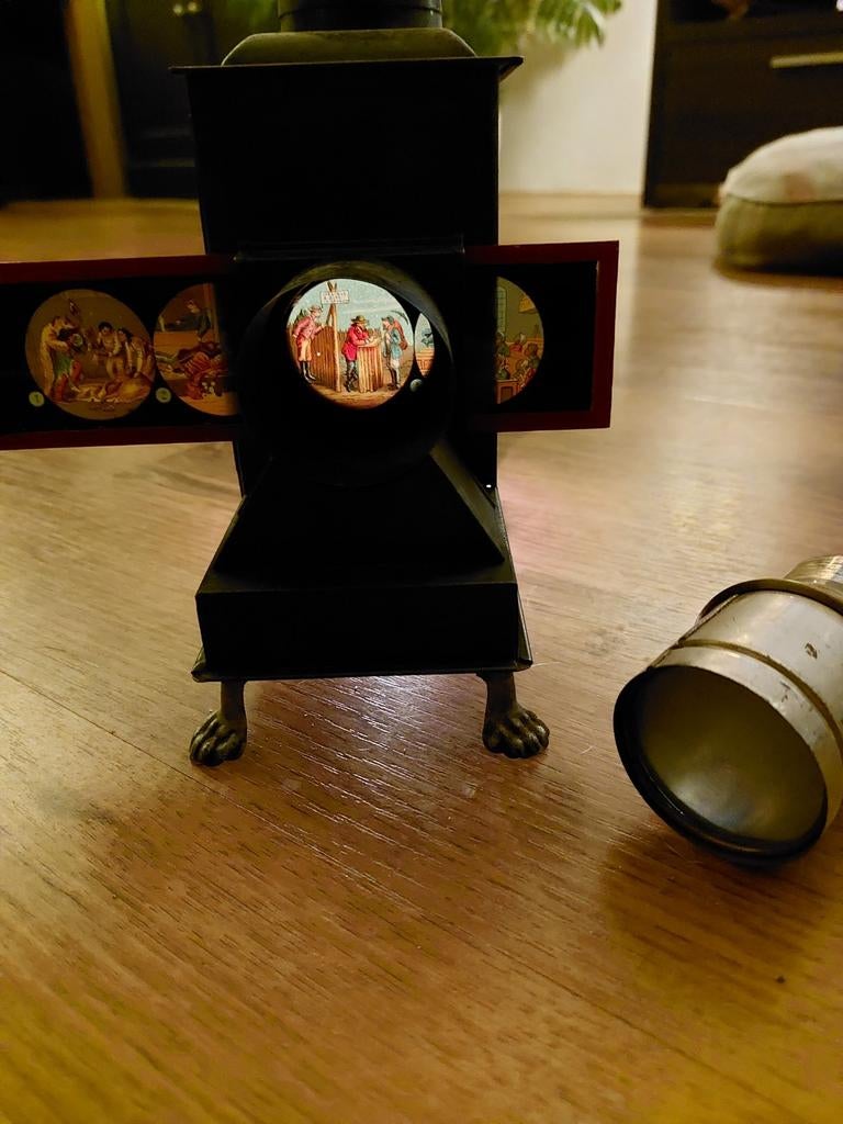 Laterna Magica Toverlantaarn, Antiek en Kunst, Ophalen of Verzenden