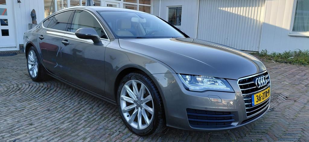 Audi A7 Sportback 2.8 FSI Quattro Pro Line plus Automaat NL, Euro 5, Gebruikt, 2773 cc, Met garantie (alle)