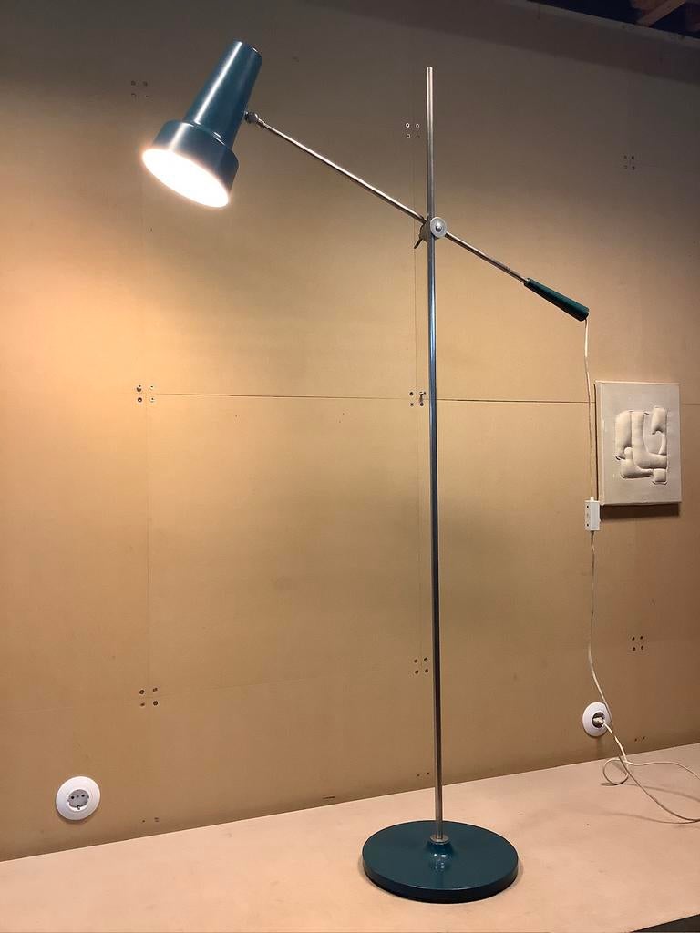 Jan Hoogervorst staande vloerlamp Anvia, Huis en Inrichting, Lampen | Vloerlampen, Ophalen, Zo goed als nieuw, 150 tot 200 cm