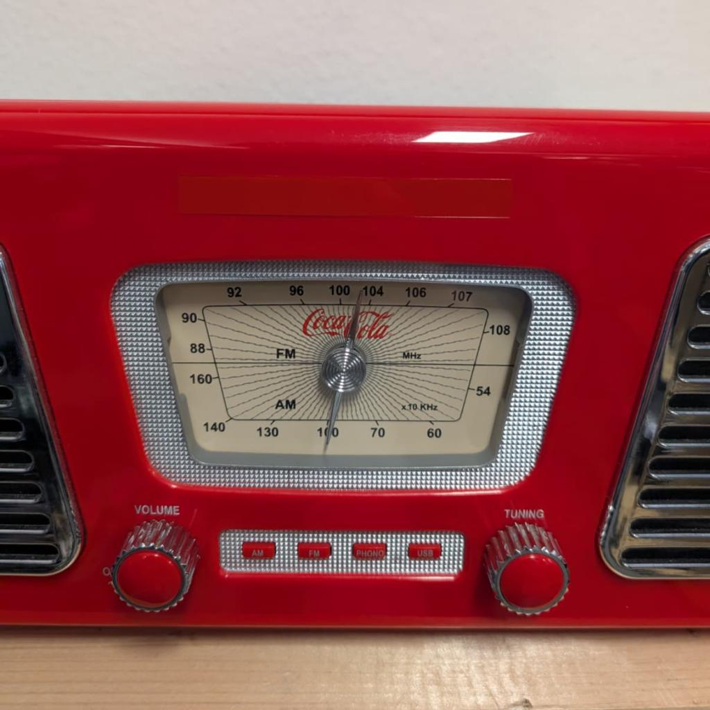 Coca Cola radio met USB met speakers - Verzamel item!, Ruilrijk, Zo goed als nieuw, Info@ruilrijk.nl, Neerstraat 60, 6041 KD Roermond