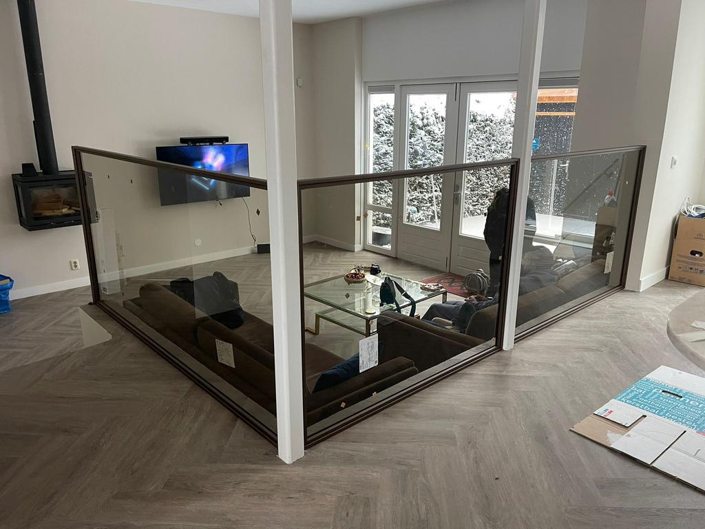 Balustrade - Trapleuning - Planken -Wandsteun -Stalen rekken, Ophalen of Verzenden, Nieuw, IJzer, Overige typen