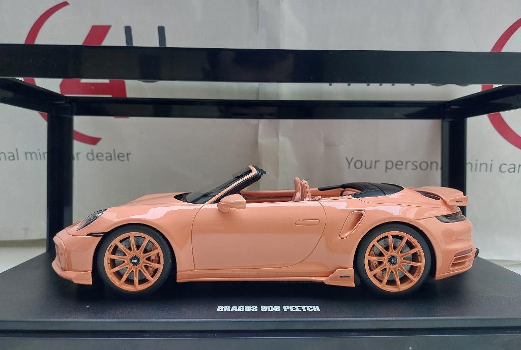 GT Spirit 1:19 Porsche 911 Turbo S Brabus 900 2015 peetch, Ophalen of Verzenden, Nieuw, Auto, Overige merken