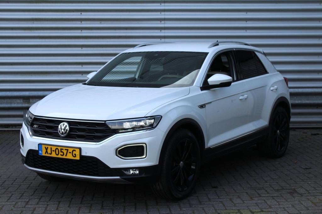 Volkswagen T-Roc 1.0 TSI 116pk Sport NL-Auto NAP, Voorwielaandrijving, Electronic Stability Program (ESP), Gebruikt, Wit