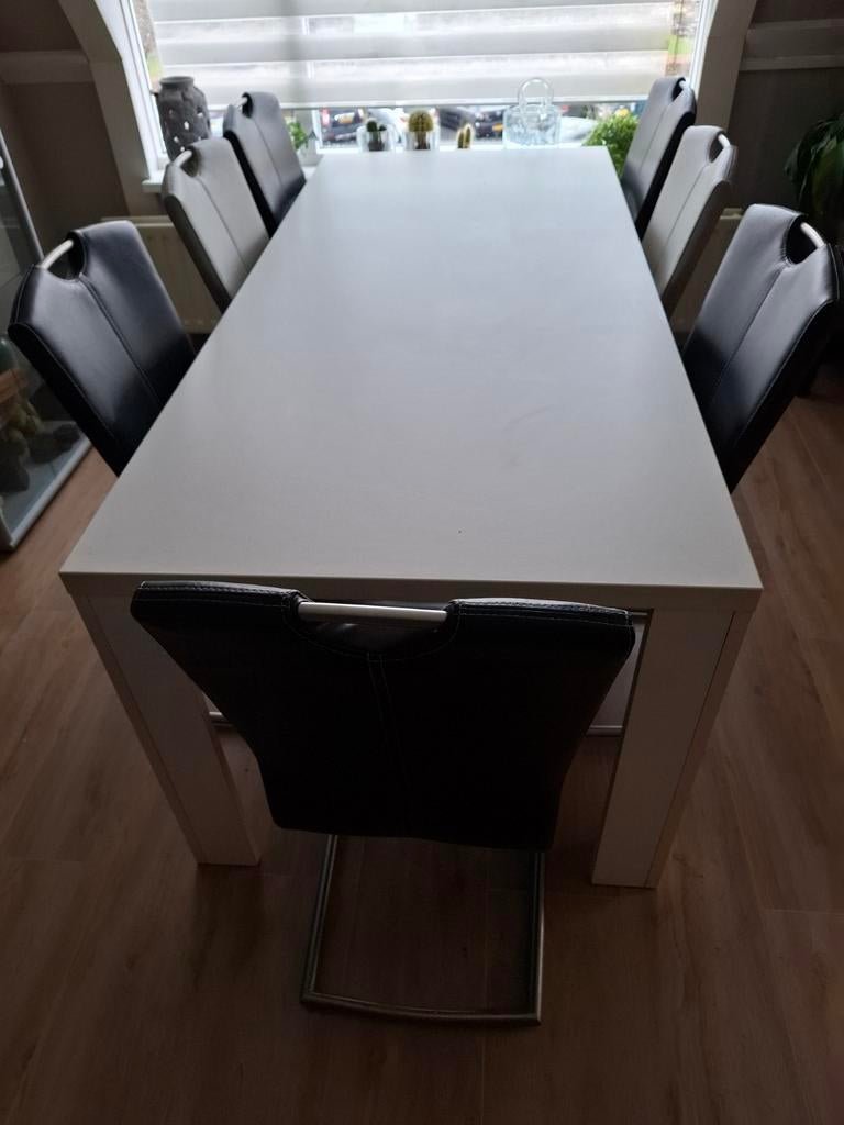 Eettafel met 7 stoelen, Huis en Inrichting, Tafels | Eettafels, Ophalen
