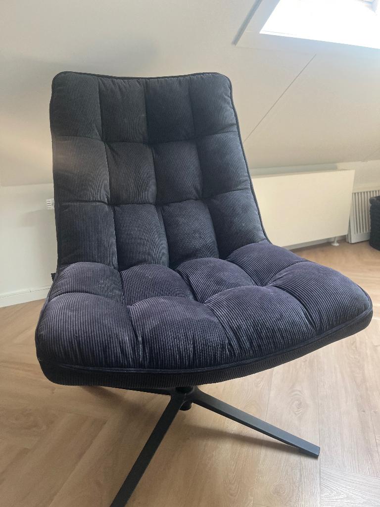 Fauteuil draaibaar Woood, Ophalen, Minder dan 75 cm, Zo goed als nieuw, Stof