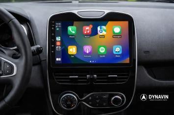 Navigatie Renault Clio 2013-2016 android 15 apple carplay