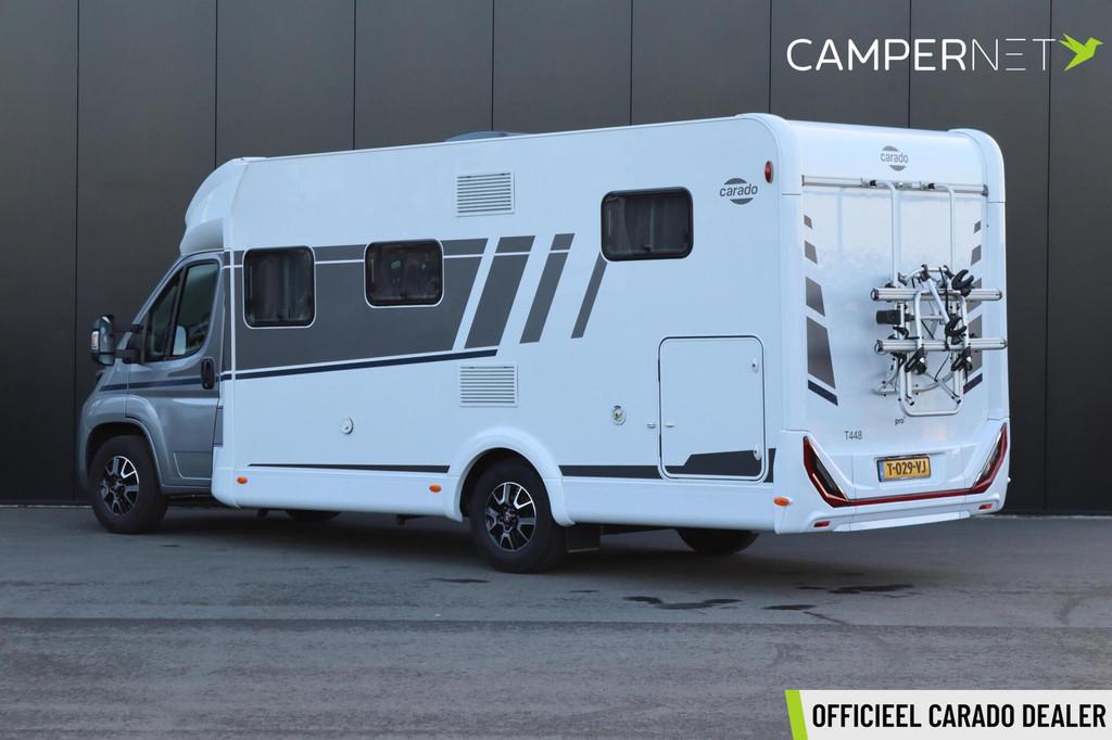 Carado T448 Pro+ 140pk Fiat | 1e Eigenaar | Origneel NL | Le, Caravans en Kamperen, Campers, Koelkast, Achteruitrijcamera, 7 tot 8 meter