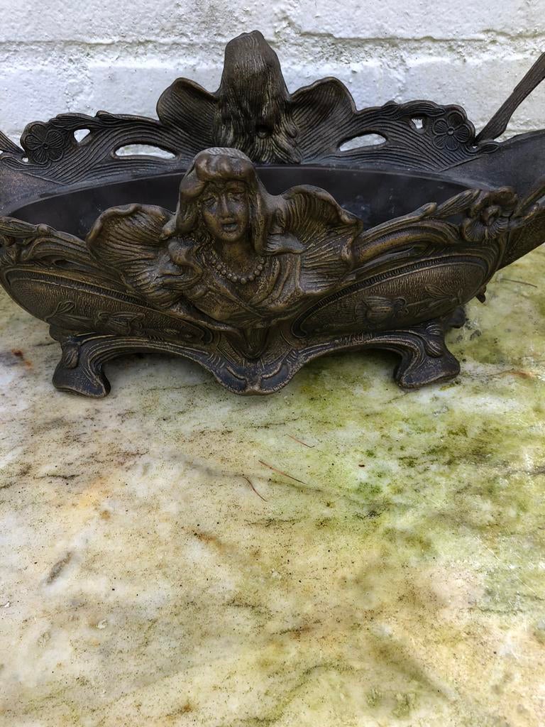 Bronzen set, Ophalen of Verzenden, Zo goed als nieuw