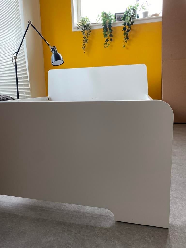 Twijfelaar IKEA, 140x200 cm, Huis en Inrichting, Ophalen, Gebruikt, Wit, 140 cm