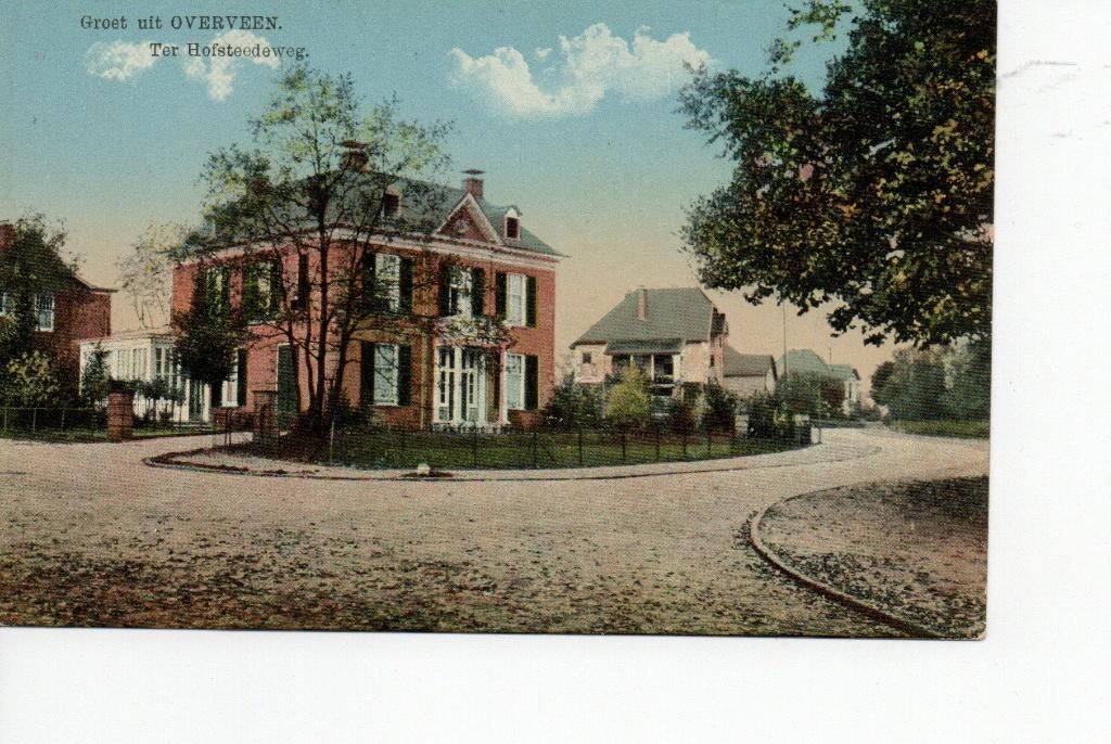 Overveen. Ter Hofsteedeweg.  **, Ophalen of Verzenden, 1940 tot 1960, Ongelopen, Noord-Holland