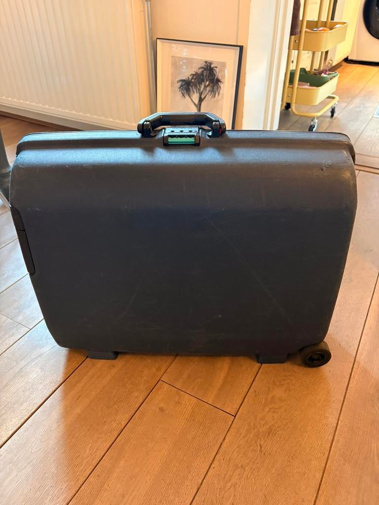 Retro Samsonite suitcase, Gebruikt, Hard kunststof, 70 cm of meer, Minder dan 35 cm