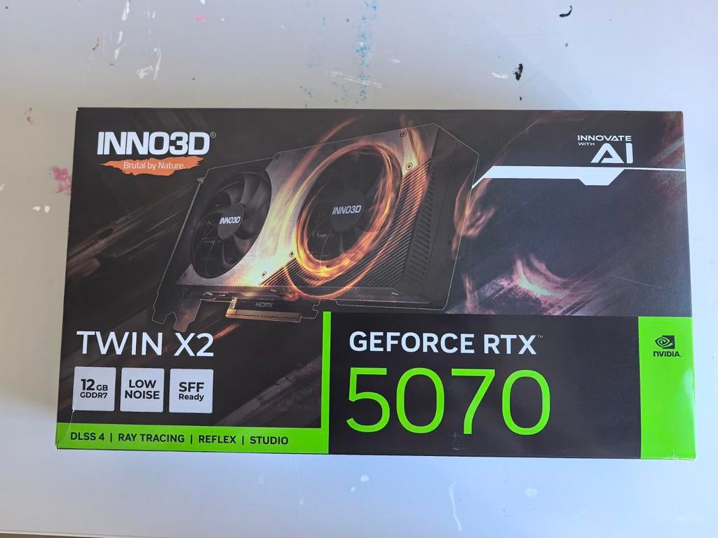 NVIDIA GeForce RTX 5070 12GB, Computers en Software, Videokaarten, Ophalen of Verzenden