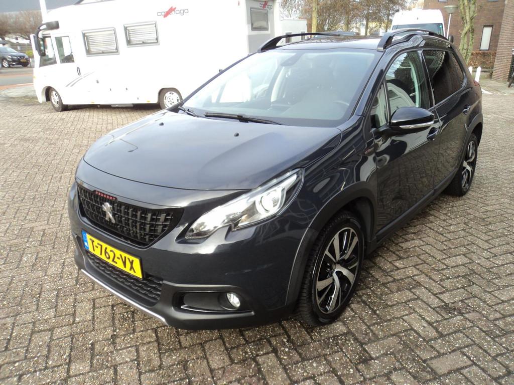 Peugeot 2008 1.2 PureTech GT- Panodak Stoelverwarming, 1199 cc, 1165 kg, Leder en Stof, Bedrijf