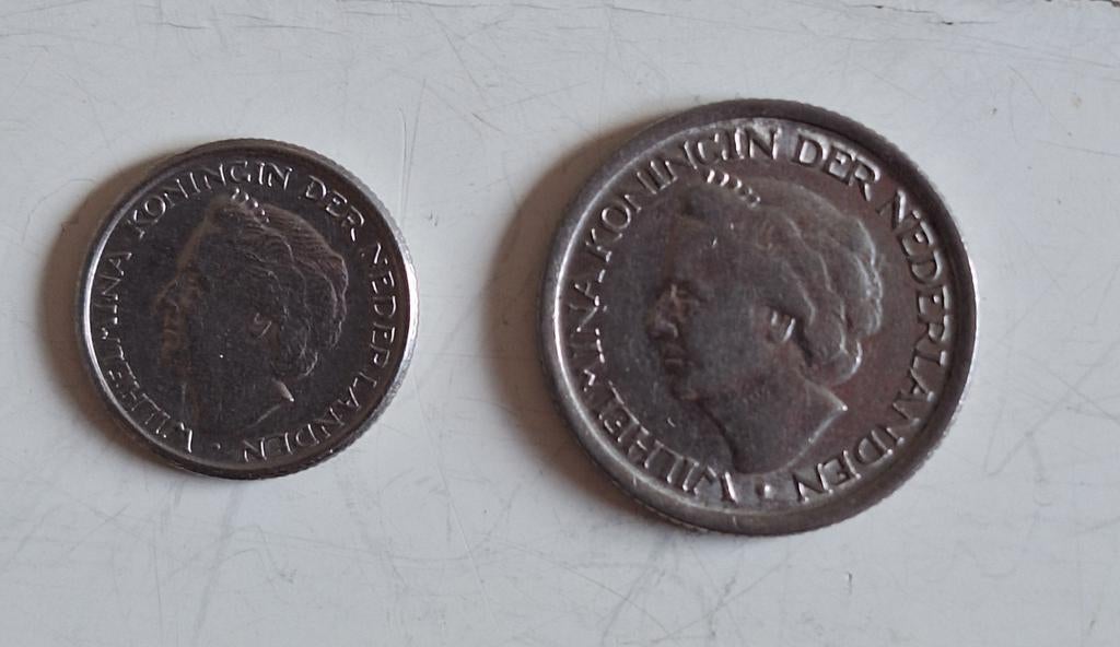 Oude muntjes, Ophalen of Verzenden, Koningin Wilhelmina, 25 cent