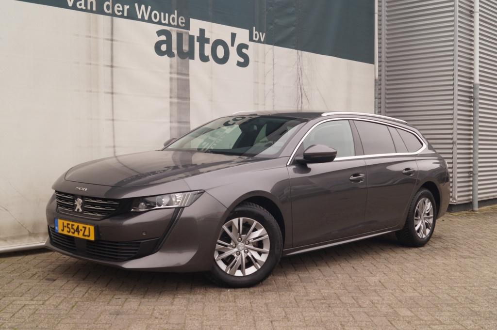 Peugeot 508 SW 1.5 BlueHDI 130pk Automaat Active -NAVI-ECC-, Automaat, 745 kg, Gebruikt, Euro 6