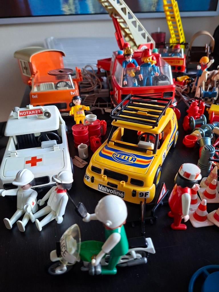 Playmobil , partij uit de jaren 70 en 80, Verzamelen, Speelgoed, Ophalen, Gebruikt