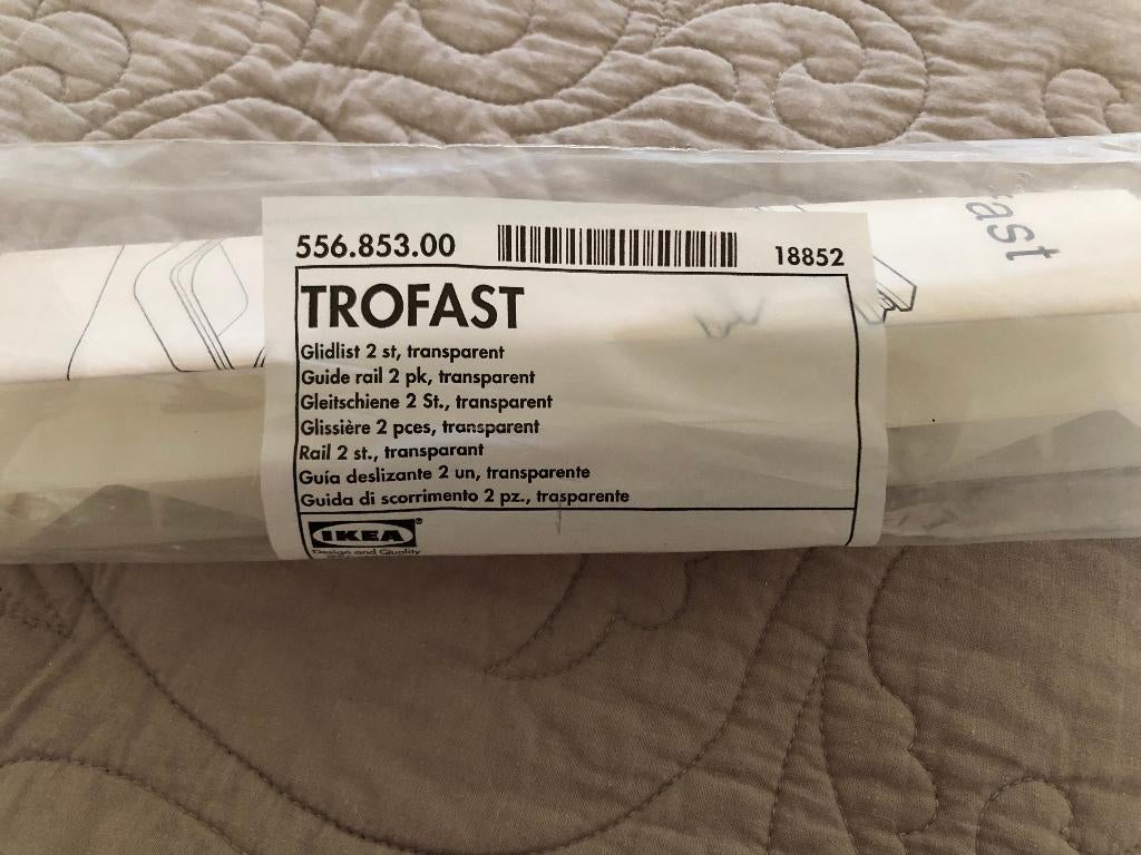 trofast rail 2 stuks, Overige typen, Minder dan 50 cm, Ophalen of Verzenden, Minder dan 40 cm