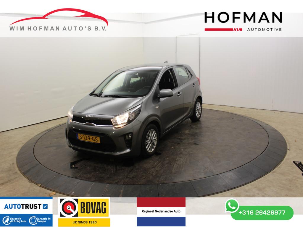Kia Picanto 1.0 DPi DynamicLine Camera Cruise LMV Airco Carp, Voorwielaandrijving, Gebruikt, Met garantie (alle), 4 stoelen