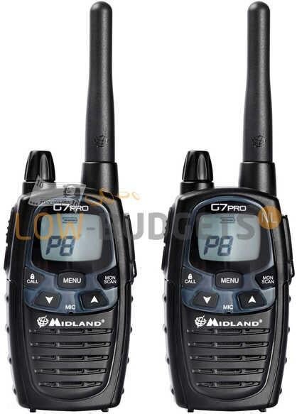 Midland G7 PRO Duo Set PMR446/LPD Portofoons, Auto diversen, Overige Auto diversen, Verzenden