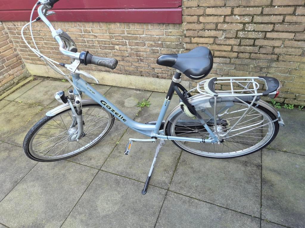 Gazelle damesfiets, Fietsen en Brommers, Elektrische fietsen, 55 tot 59 cm, Ophalen, Gebruikt, Gazelle