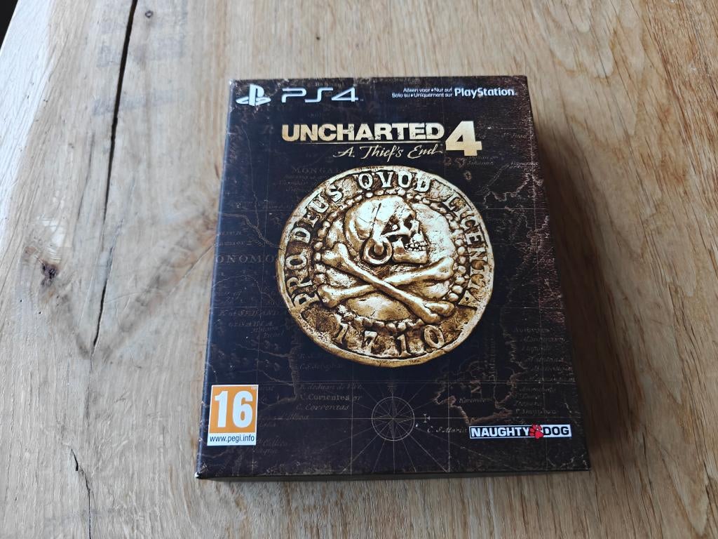 Uncharted 4 A Thief's End - Special Edition (steelbook), Avontuur en Actie, 1 speler, Eén computer, Ophalen of Verzenden