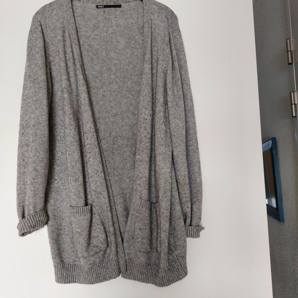 Te Koop zgan  Only Grijs Vest L nu 10.00 Weesp, Only, Ophalen of Verzenden, Grijs