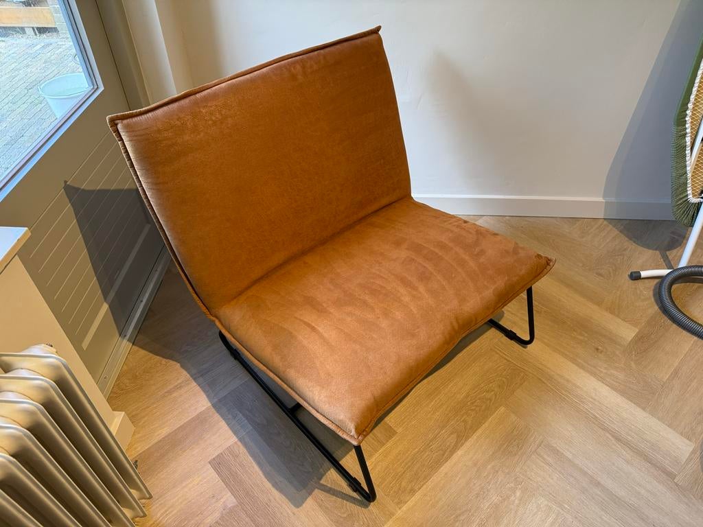 Fauteuil Coco 1,5 zits - Comfortabele en stijlvolle stoel, Huis en Inrichting, Ophalen, Gebruikt, Stof, 75 tot 100 cm