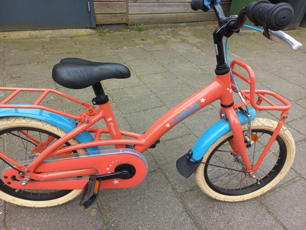 Kinderfiets 16 inch -, Fietsen en Brommers, Fietsen | Kinderfietsjes, Gebruikt, 16 tot 20 inch, Ophalen of Verzenden