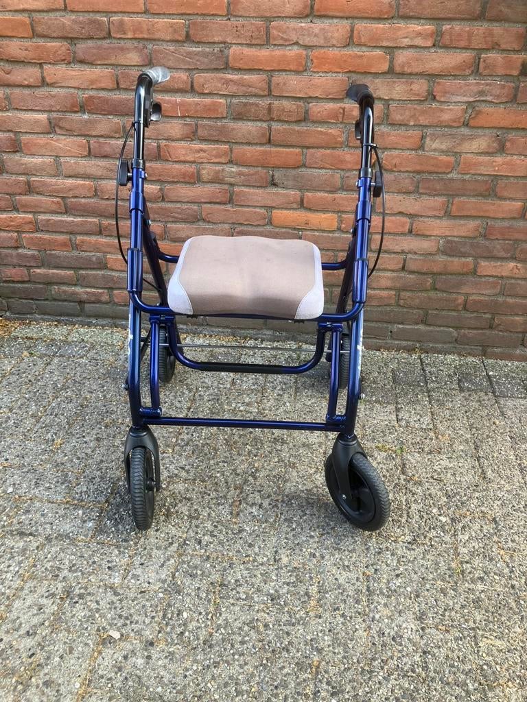 2 in 1 rollator Ergo Seat visco forme, Diversen, Ophalen of Verzenden, Opvouwbaar, Zo goed als nieuw