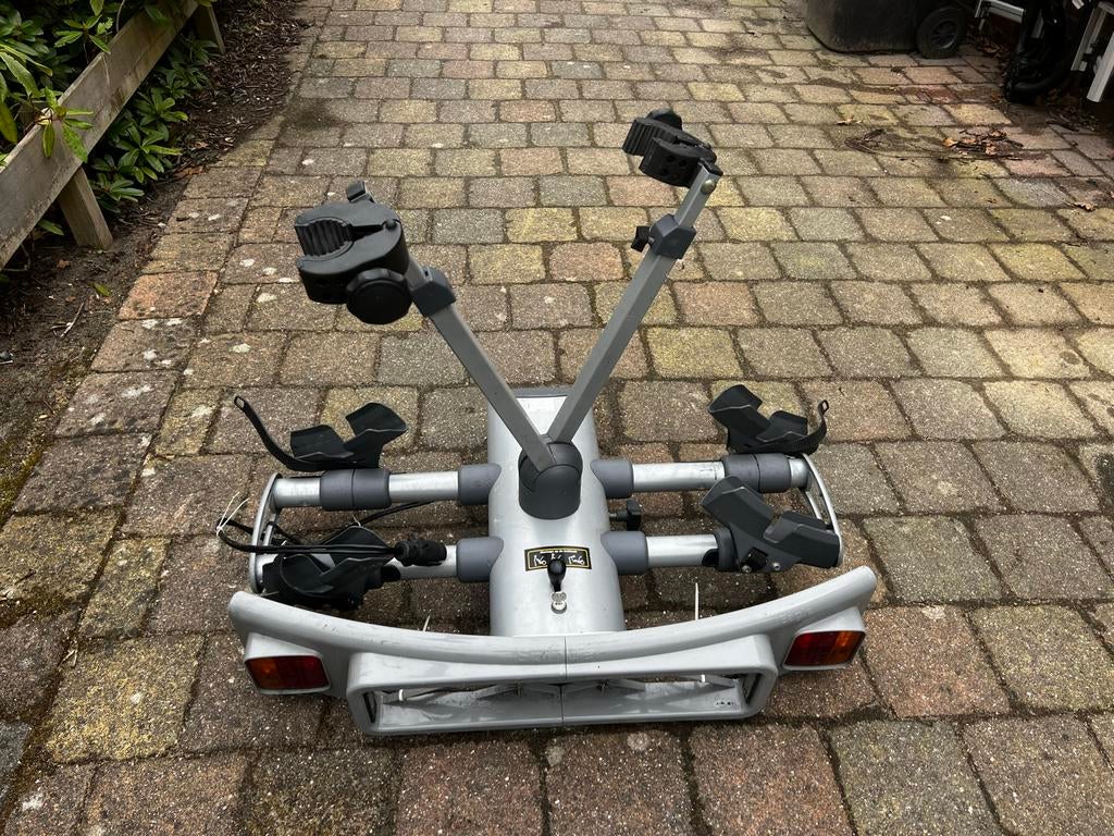 Spinder Eagle Trekhaakdrager voor 2 fietsen, Auto diversen, Fietsendragers, Gebruikt, Trekhaakdrager, 2 fietsen, Ophalen