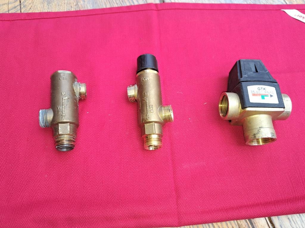 Mengventiel 3 stuks, Minder dan 30 cm, Radiator, Nieuw, Minder dan 60 cm
