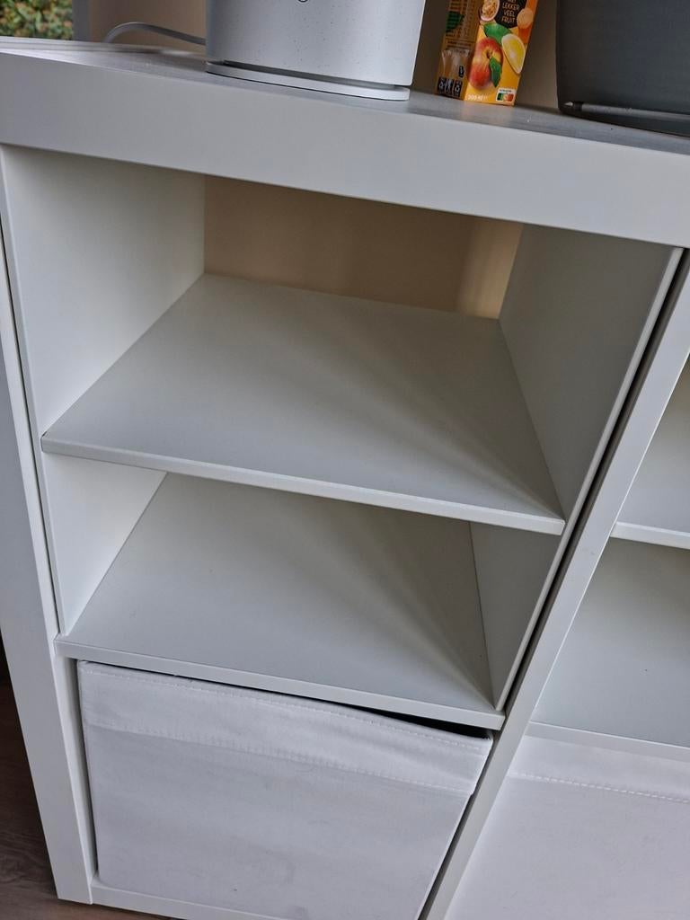 Inzet met deurtje en inzet met plankje voor IKEA Kallax kast, Ophalen