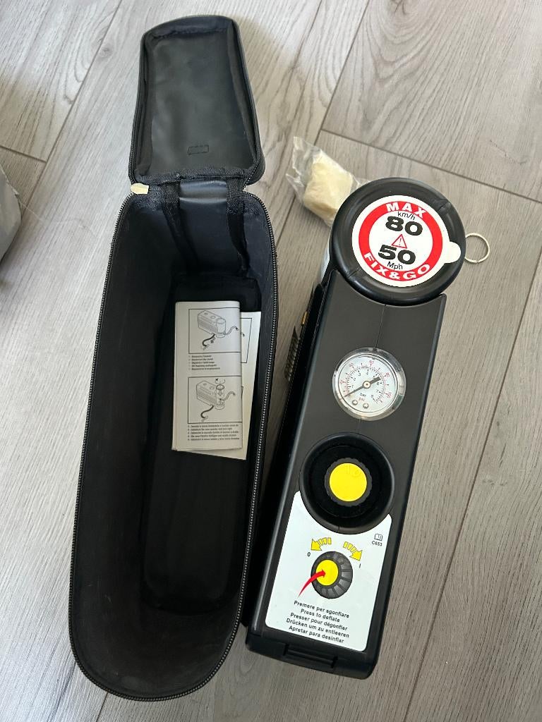 TEK Bandenreparatieset inclusief compressor, Ophalen of Verzenden, Nieuw