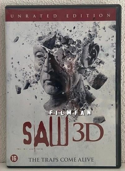 DVD Saw VII 3D: The Final Chapter - unrated edition, Vanaf 16 jaar, Ophalen of Verzenden, Zo goed als nieuw, Slasher