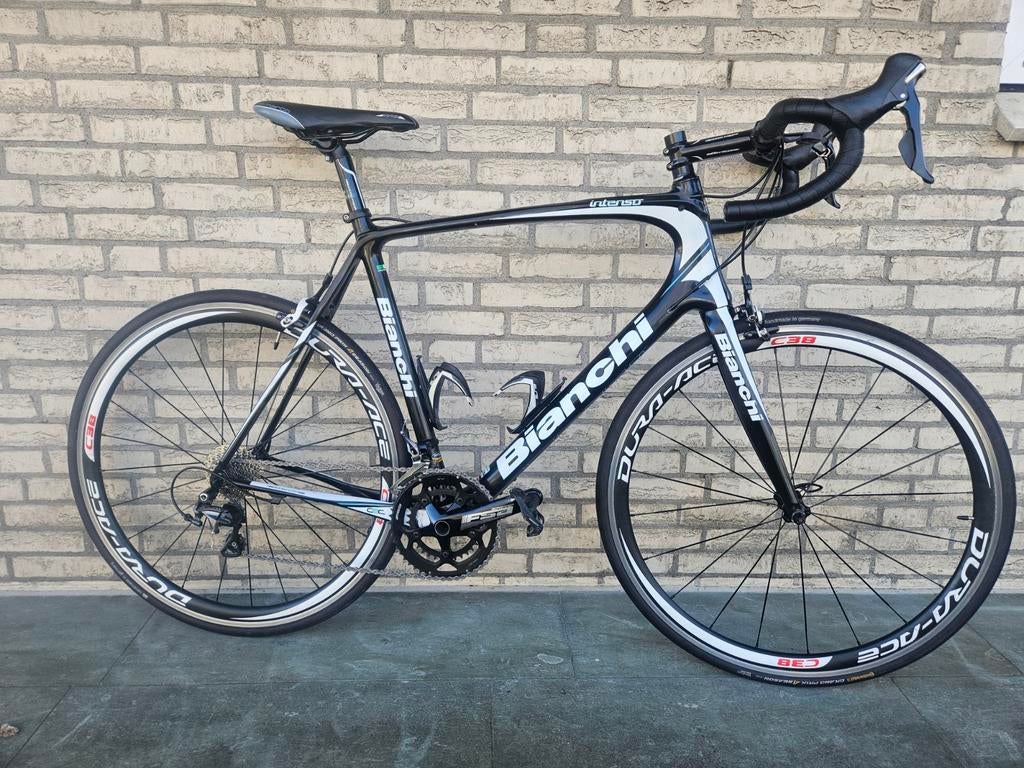 Bianchi Intenso full carbon racefiets, Fietsen en Brommers, Fietsen | Racefietsen, Overige merken, 28 inch, Franeker, Carbon