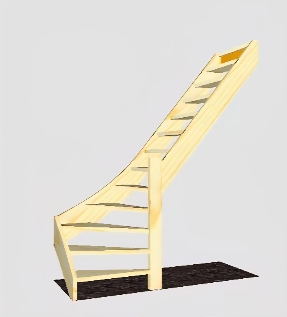 GOEDKOPE ONDERKWART BOUWPAKKET TRAPPEN VOOR 800 EURO, Doe-het-zelf en Verbouw, Ophalen of Verzenden, Nieuw, 2 tot 4 meter