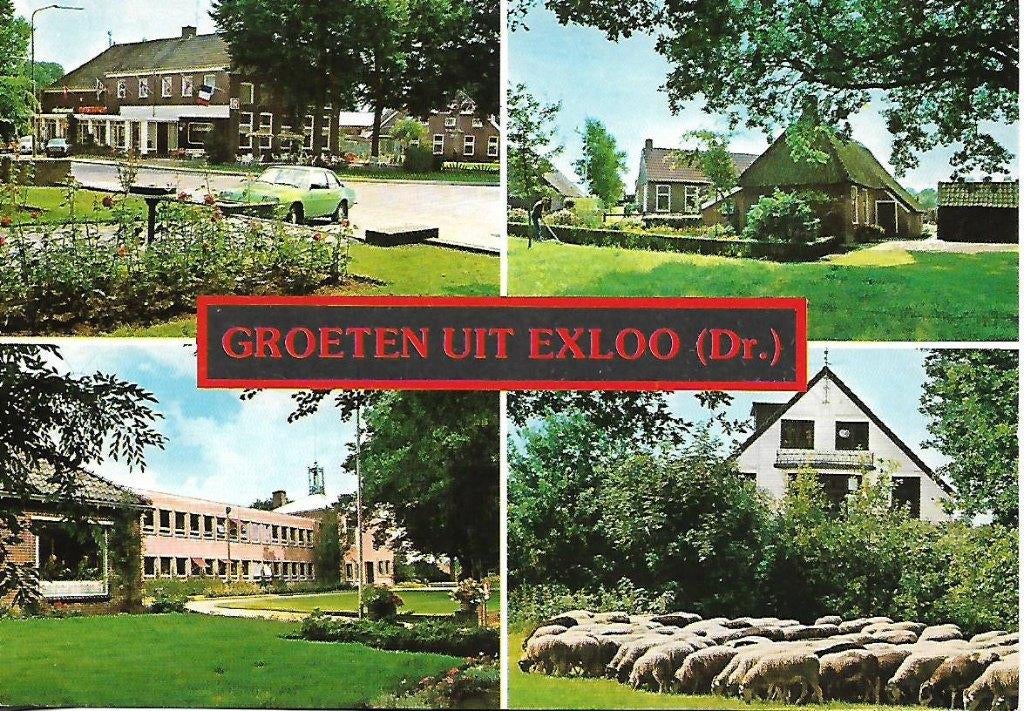 Exloo- -4-luik., Verzenden, 1980 tot heden, Gelopen, Drenthe