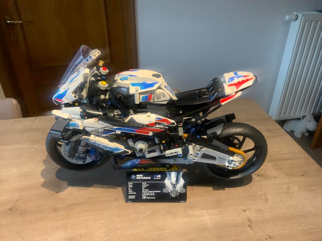 Lego BMW M1000RR, Ophalen of Verzenden, Zo goed als nieuw, Complete set, Lego