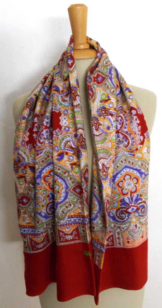Mooie paisley print sjaal van Oilily, Verzenden, Zo goed als nieuw, Maat 38/40 (M), Sjaal