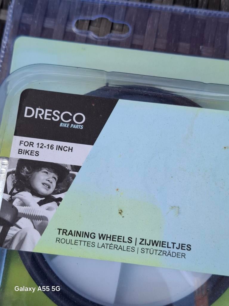 Dresco zijwieltjes voor 12-16 inch kinderfietsen, Onbekend, Nieuw, Ophalen of Verzenden, Onbekend
