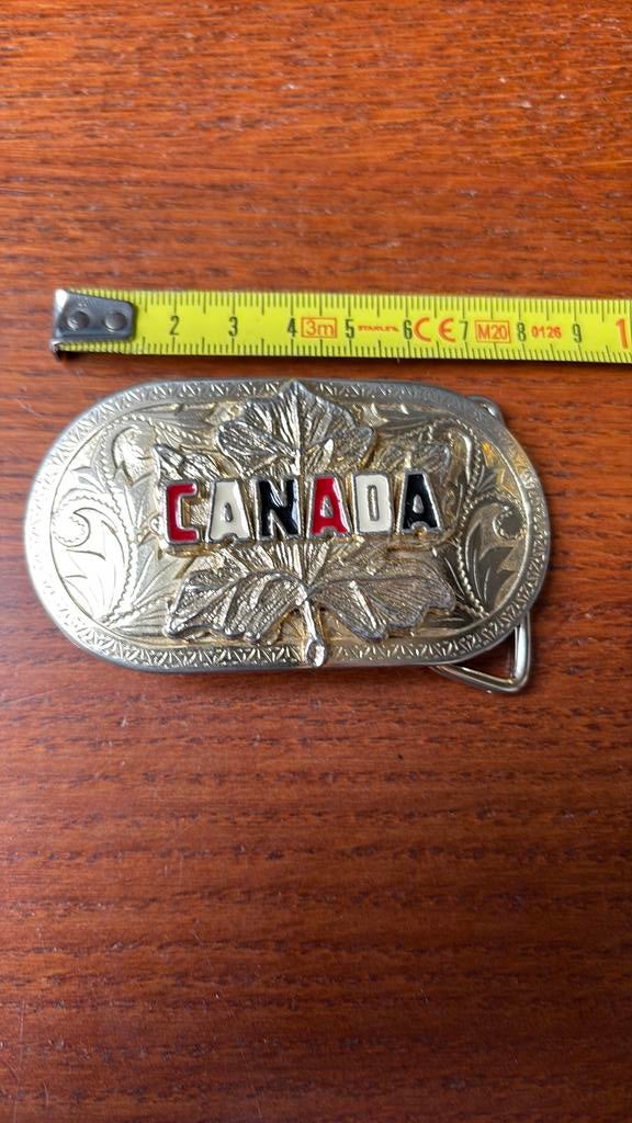 Buckle riemgesp 8x5 cm Canada incl verzenden, Verzenden, Zo goed als nieuw, Zwart, 100 cm of meer
