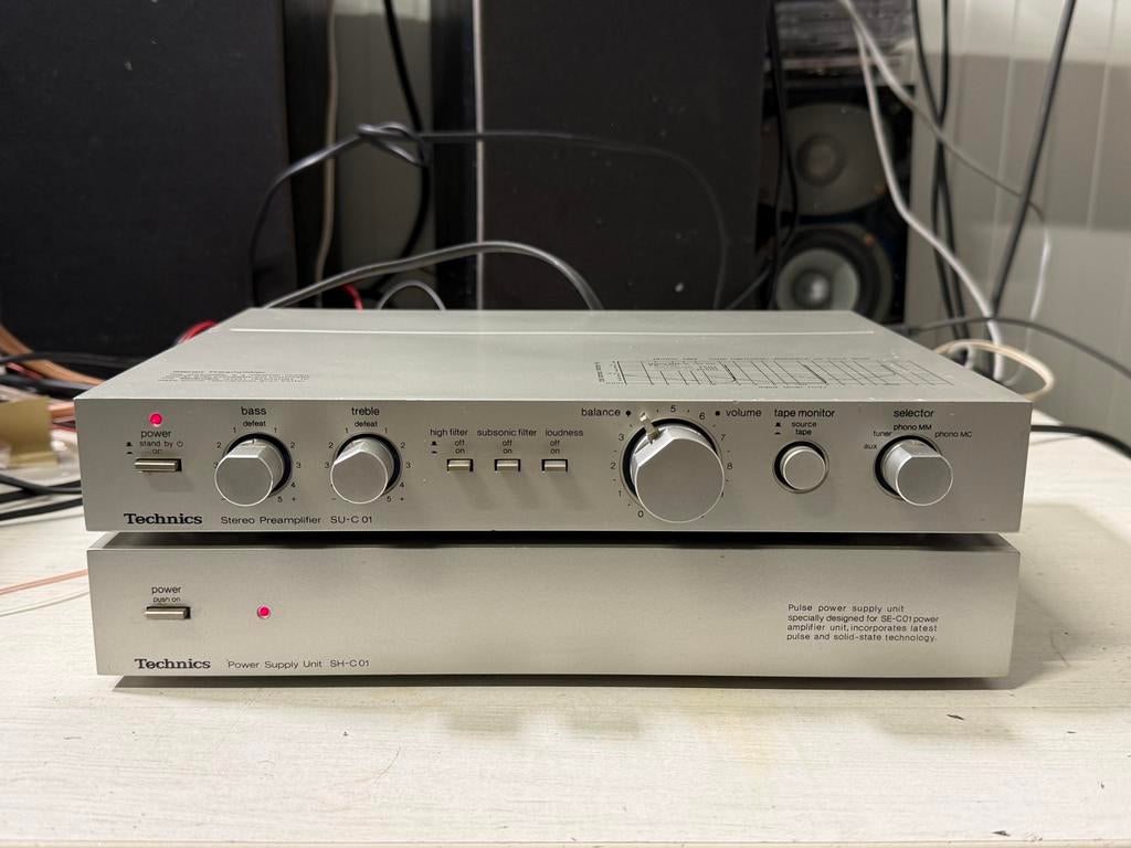Technics Stereo setje SH-C01/SU-C01! Niet compleet!, Overige merken, Technics, Gebruikt, Ophalen of Verzenden