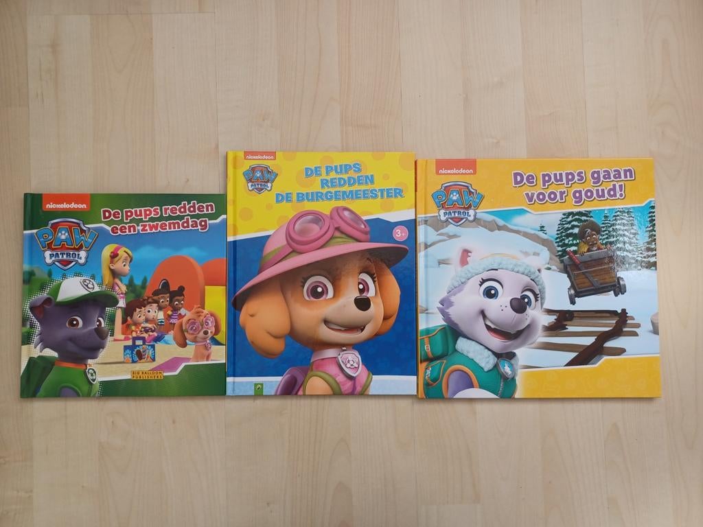 Paw Patrol boeken, Boeken, Kinderboeken | Kleuters, Fictie algemeen, 4 jaar, Jongen of Meisje, Ophalen of Verzenden